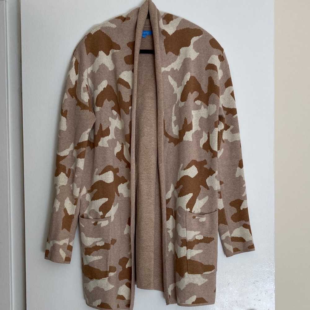 Neutral Camouflage Cardigan
